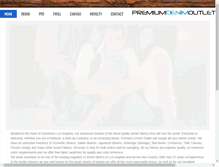 Tablet Screenshot of premiumdenimoutlet.com